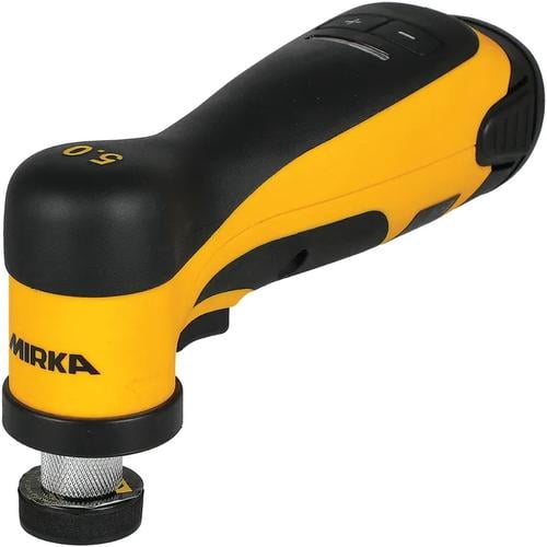 Mirka AROS150-B Angled Random Orbital Sander Kit, 5 mm Orbit, 12V Cordless