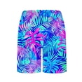 thumbnail image 5 of OGLCCG Teens Boys Swim Trunks with Liner Quick Dry Summer Swim Shorts Cute Printed Beach Board Shorts with Pockets 5-15 Years, 5 of 5