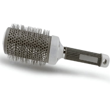 ACDANC Ceramic Ionic Round Hair Brush 2" - Boar Bristle Blow Drying Brush for Styling & Straightening Ceramic   Ionic Thermal Brushes