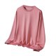 thumbnail image 2 of pstuiky camisetas de manga larga para hombre, Blusas de cuello redondo, sueltas, informales, cómodas, lisas, de manga larga, para hombre Tops de hombre m, 2 of 3