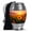 #2 Sunflower, variant on Sunflower Funeral Urn For Ashes Adult Male - Sunset Decorative Keepsake Urns For Father And Mother Remains, Orange Cremation Urns For Adult Man And Woman, 10-inch Large And 3-inch Small Set Of 4