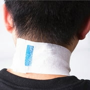 Craft Supplies,100pcs Disposable Neck Paper Strips Barber Salon Hairdressing
