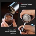 thumbnail image 4 of TGHTBA-Small Manual Coffee Bean Grinder - 6 Stainless Steel Conical Burr Hand Coffee Grinder with 16 Adjustable Setting, Double Bearing Hand Espresso Grinder, 4 of 4