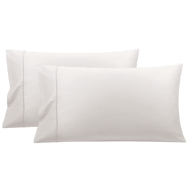 Juego de 2 Fundas de Almohada de Algodón Unique Bargains 51x66cm