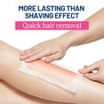 thumbnail image 3 of Wax Strips For Hair Removal, Persistent Effect Portable Depilatory Wax Strips  For Upper Lip Legs, 3 of 8