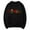 Black, variant on IROINNID Christmas Sweatshirts for Women Crewneck Letter Printing Pullover Long Sleeve Loose Fit Top Holiday Casual Shirt,Black