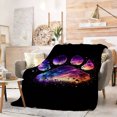 thumbnail image 4 of FLASHLUMI 30"×40" Soft Sherpa Blanket, Cozy Plush Warm Throw Blanket for Couch Bed Sofa Home Office Decor, 4 of 10