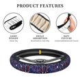 thumbnail image 6 of Fotbe Red White Blue Fireworks 1 for Steering Wheel Cover Universal 15 in Car Accessories for Men Women,Steering Wheel Protector Comfortable Protective Case for SUV Sedan Decor, 6 of 8