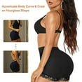 thumbnail image 5 of POP CLOSETS Women Seamless Butt Lifter Shapewear Booty Shorts Hip Enhancer Padded Lace Panties Underwear Boyshorts Body Shaper, 5 of 7
