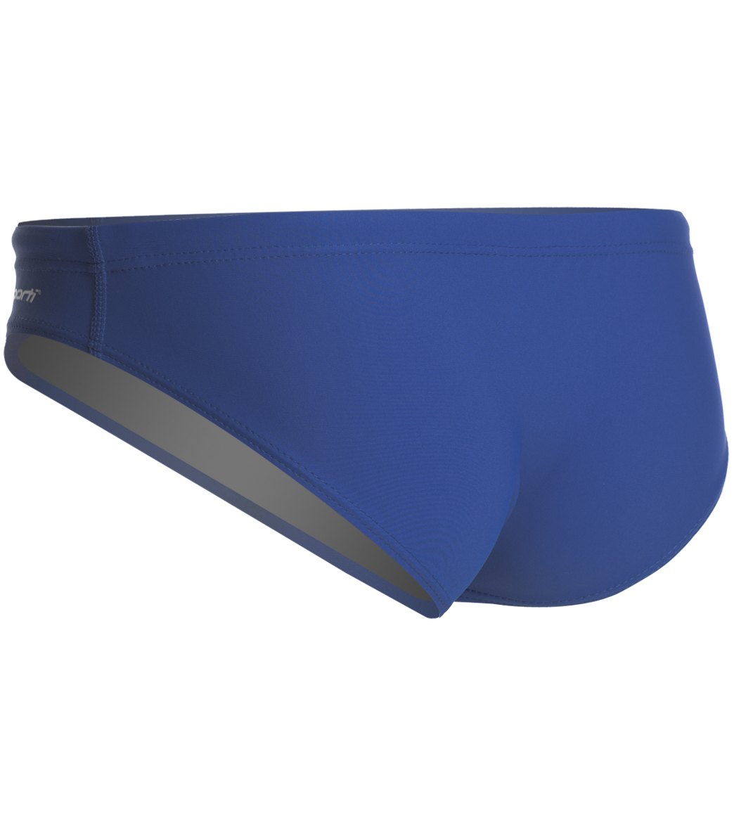 Sporti Solid Swim Euro Brief Swimsuit 