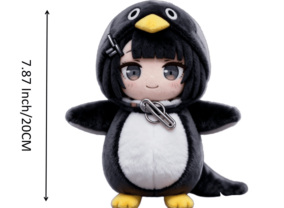 Gugu Gaga Stuffed Plush Penguin Plush Toy 7.87 Inch Super Soft Cute Penguin Stuffed Doll Perfect Easter Gifts