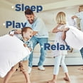 thumbnail image 7 of Martex 2-Pack Down Alternative White Bed Pillows, Standard, 7 of 7