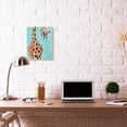 thumbnail image 2 of The Stupell Home Decor Collection Curious Giraffe Chewing Leaves Wall Plaque Art, 2 of 6