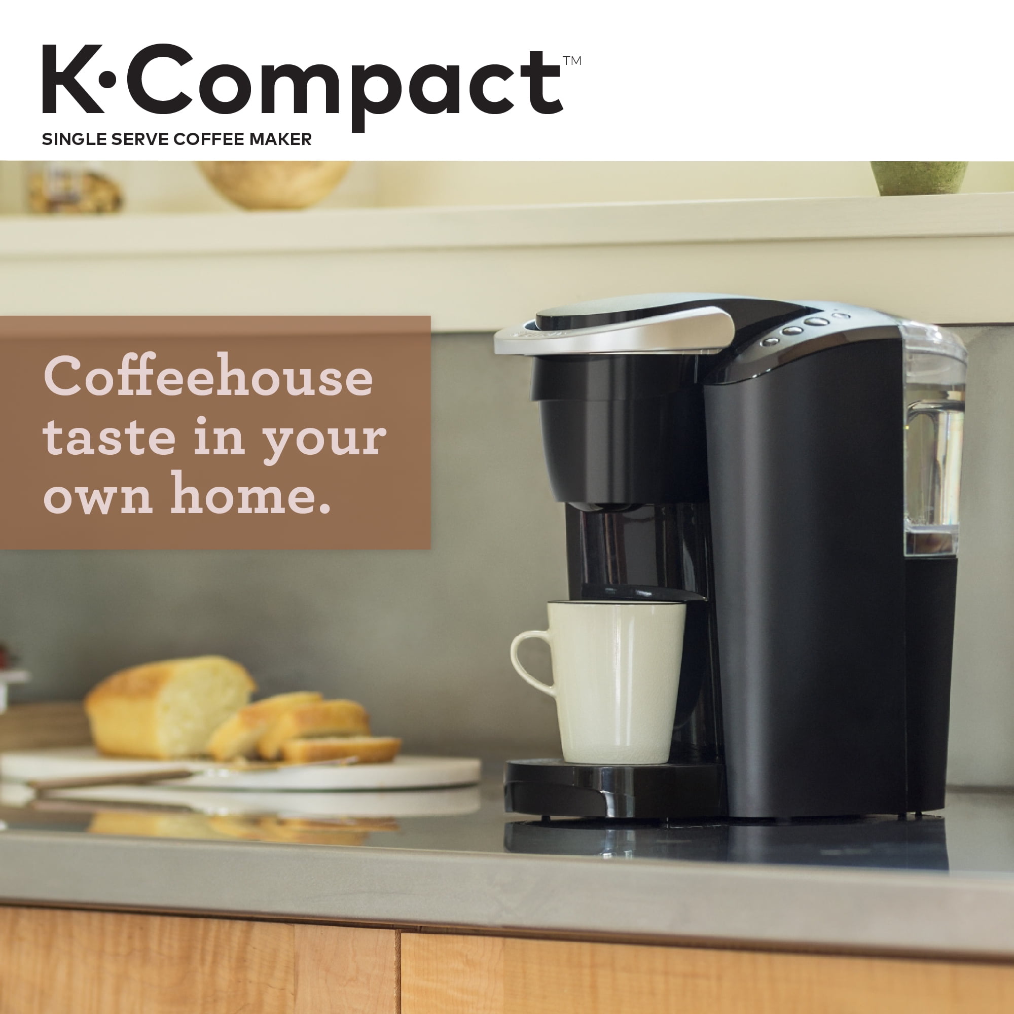 Keurig K-Compact Single-Serve K-Cup Pod Coffee Maker, Turquoise
