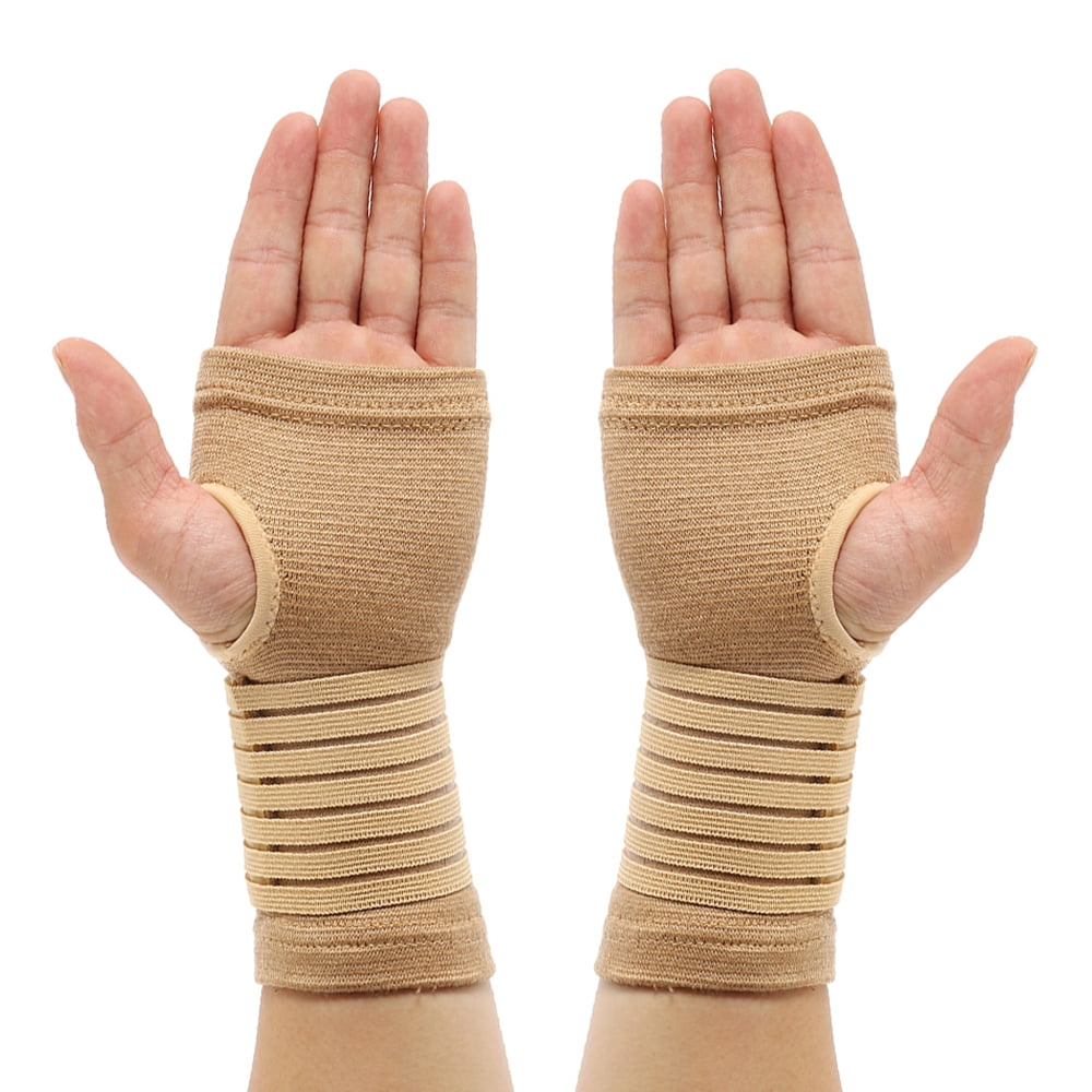 Copper Wrist Compression Sleeve - Lightweight Breathable Wrist Support for Carpal Tunnel, Arthritis, Tendonitis, Bursitis and Wrist Sprain - Wrist Brace for Men & Women