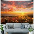 thumbnail image 4 of Orinice Flowers Sun Tapestry Wall Hanging Unique Style Graphic Tapestries Home Wall Decor Art for Living Room Bedroom Apartment Farmhouse Dorm 40x30inch, 4 of 6