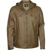 Casual Apparel 1027-A Apollo Mens Cognac Brown PVC Jacket