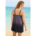 thumbnail image 4 of Swim 365 Women's Plus Size Two-Piece Ombre Swim Dress, 4 of 5