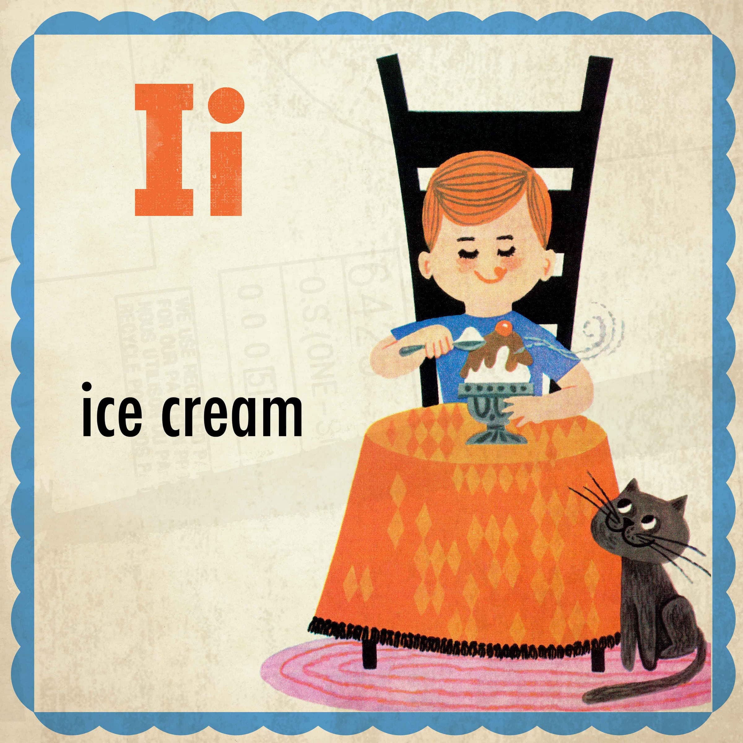 Marmont Hill "Ice Cream" by Curtis Painting Print on Canvas