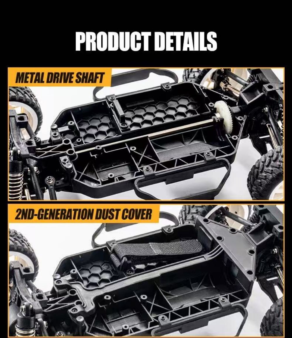 RC Drift Car with Gyroscope, 1:43 Mini 4WD Remote Control Drift Cars with Semi Proportional Throttle and LED Light, RC Racing Vehicle Toy Gifts