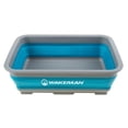 thumbnail image 1 of Wakeman 75-CMP1007 10L Collapsible Portable Camping Wash Basin , Blue, 1 of 1