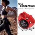 thumbnail image 4 of KOMI Compatible avec Google Pixel Watch 2/Pixel Watch Étui Protecteur d'Écran Givré Mat en TPU Souple Étui de Protection Complète Film d'Écran HD Intégré Accessoires (Rouge, Pixel Watch1/2), 4 of 5