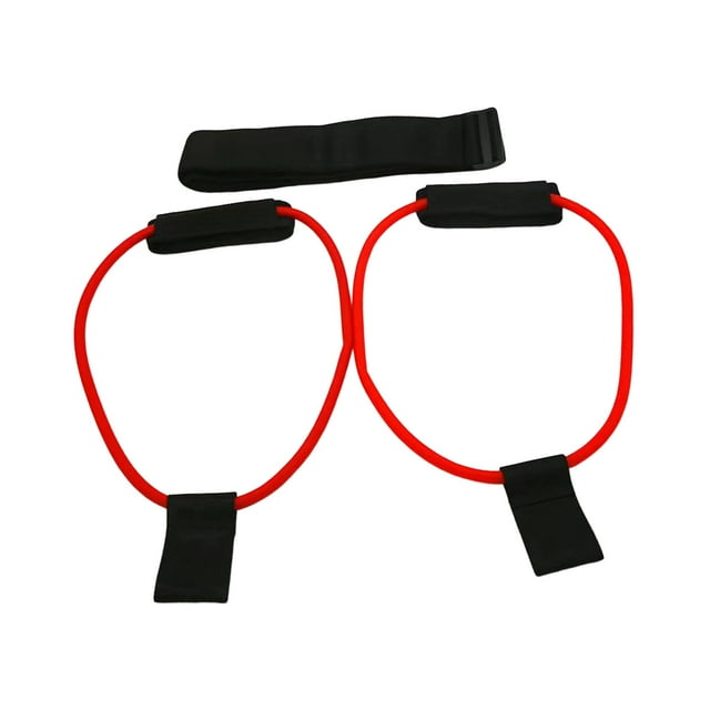 Wweixi Booty Butt Belt Hip Workout Exercise Power 30 Lbs Resistance Belt Waist Bands Red Booty