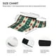 thumbnail image 3 of Balery Christmas Snowflakes Plaid Gorra deportiva con visera ajustable para mujer y hombre (talla única), 3 of 7