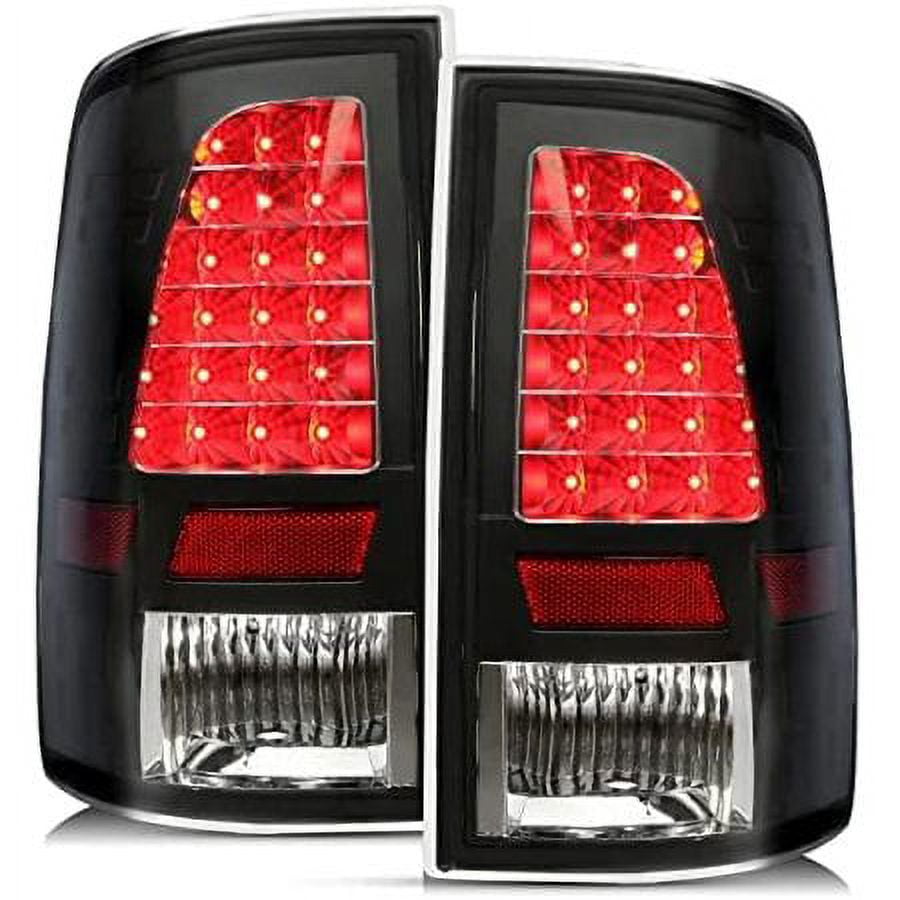 KOJEM LED Tail Lights Lamp Pair Compatible with 2009-2018 Dodge