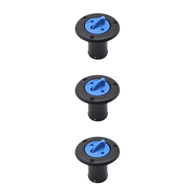 Baohd RV Water Hatch Cover Water Inlet Hatch Cover Tank Cover Water Tank Cover Black 3Set