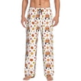 thumbnail image 2 of Lsque Cute Gnomes In Red Truck Print Men's Pajama Pants, Lounge Pant - Comfortable Home Wear,Elastic Waistband, Stylish Design-Large, 2 of 9