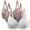 Beige, variant on Sentmoon 3PCS Womens Bras Wireless Oversized Push up No-Slip Womens Sports Bras Lace Easy Care Seamless Supportive Stretchy Comforts Bra for All-Day Wear M
