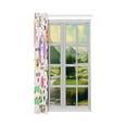 thumbnail image 3 of MKHERT Funny Cartoon Dog Doing Yoga Window Curtain Living Room,Bedroom Window Drapes 52x84 inch, 3 of 3