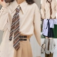 thumbnail image 4 of Aellinatey Striped Tie Adjustable Striped Neckties for School Shirts Uniforms and Casual, 4 of 20