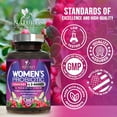 thumbnail image 5 of Probiotics for Women 100 Billion CFU Per Serving, 16 Unique Strains, Prebiotics Cranberry & Lactobacillus, PH Balance, Digestive & Gut Health, Vaginal & Immune Support Women's Probiotic, 120 Capsules, 5 of 10