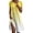 Light Yellow, variant on Women's Casual Dress Flowy Round Neck Boho Summer Dress for Home Beach Comfortable,Light Yellow,XXXXL