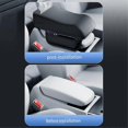 thumbnail image 2 of Car Armrest Box Height Pad Universal Central Elbow Rest Support Leather Auto Armrest Cover with Tissue Holder, 2 of 5
