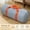 Gray, variant on KeirineCC Stuffed Animal Storage Bean Bag Cover for Kids - Organize,Sit,Box Help Promote Comfort and Relaxation - Perfect Playroom & Bedroom Plush Toys Beanbag,Cylinder,Gift for Kids(Blue,23.6x9.8")