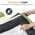 thumbnail image 4 of Cama Grande para Perro NANUYA Ortopédica 66x56 cm Impermeable Verde, 4 of 9
