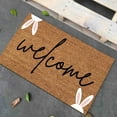 thumbnail image 6 of Rabbit Welcome Easter Doormat, Seasonal Spring Home Decor Low-Profile Switch Rug Door Mat Floor Mat for Indoor Outdoor Welcome Indoor Outdoor Door Mats Non Slip 16x24IN Brown Warehouse Sale, 6 of 7