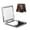 Square, variant on Galaxy Fire Dragon Portable Double-Sided Face Mirror Square, Magnifying Compact Pocket Mirror with PU Leather Cover