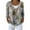 Gray, variant on Women's Fashion Long Sleeve Christmas Snowman Snowflake Print Jacket Cardigan for Holiday Party and Casual Daily Wear,Red,S