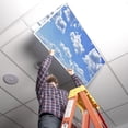 thumbnail image 5 of Octo Lights - Fluorescent Light Covers - 2x4 Flexible Ceiling Light Filters - For Classrooms and Offices - Cloud 001, 5 of 7