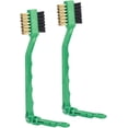 thumbnail image 2 of Golf Club Brush, Plastic Cleaning Brush, Small Size 2Pcs Cleaning Tool Accessories Multiple Uses for Golf, 2 of 5