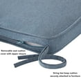 thumbnail image 2 of Sunbrella Outdoor 17 in. Square Chair Pad (2-Pack), Spectrum Denim, 2 of 6