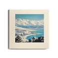 thumbnail image 2 of Snow Mountain Natural Landscape Wall Art Modern Bathroom Decor for Office Bedroom Kitchen Dining Room 12x12 Inch 2PCS, 2 of 2