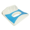 thumbnail image 2 of Cojín De Almohada De Posicionamiento De Cadera, Cojín De Algodón Azul Para Escaras Para Coxis, 2 of 7