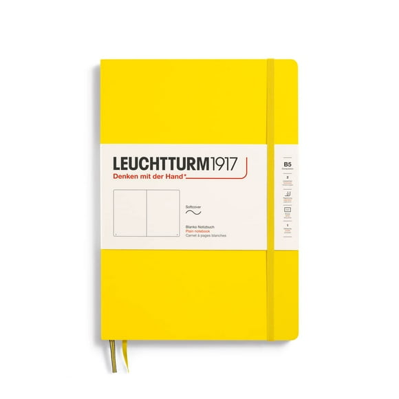 Cuaderno LEUCHTTURM1917 Encuadernado Flexible B5 123 Páginas Lisos Limón