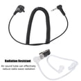 thumbnail image 1 of Auriculares Walkie Talkie De 3,5 Mm Auriculares Curvos Con Conducto De Aire De Una Sola Oreja, Auriculares Con Gancho Para La Oreja De Un Solo Cable, Para Micrófono De Altavoz, 1 of 7