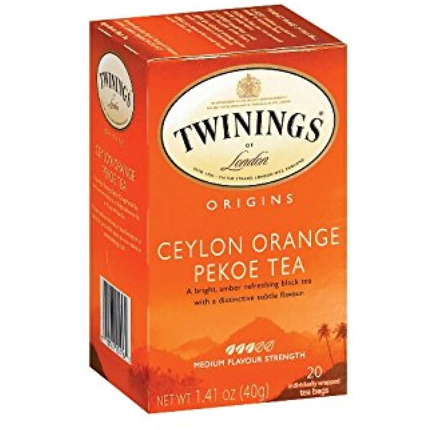 Twinings Origins Ceylon Orange Pekoe Tea, 120 Count